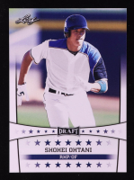 Shohei Ohtani 2018 Leaf Ohtani Draft Stars #ST01 RC at PristineAuction.com