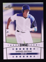 Shohei Ohtani 2018 Leaf Ohtani Draft Stars #ST01 RC at PristineAuction.com