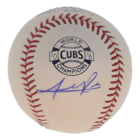 Addison Russell Signed OML 2016 Cubs World Champions Commemorative Logo Baseball (MLB) at PristineAuction.com
