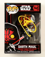 Ray Park Signed "Star Wars" #740 Darth Maul Funko Pop! Vinyl Bobble-Head Figure (Beckett) at PristineAuction.com