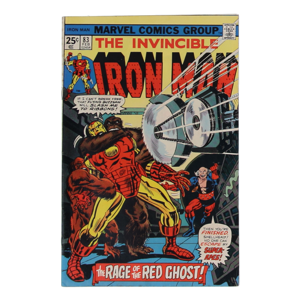 1976 "Iron Man" Issue #83 Marvel Comic Book at PristineAuction.com