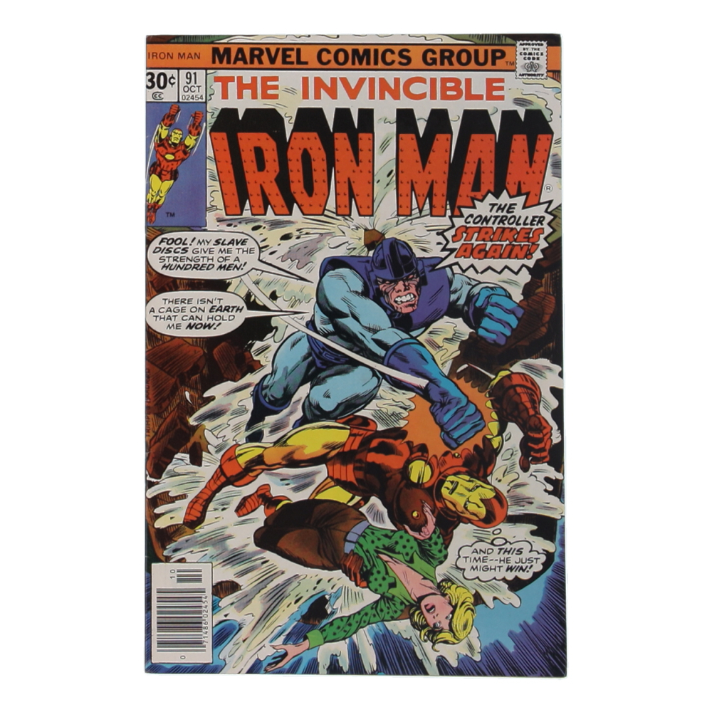 1976 "Iron Man" Issue #91 Marvel Comic Book at PristineAuction.com