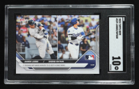 Aaron Judge/Shohei Ohtani 2025 Topps Now #239 (SGC 10) at PristineAuction.com