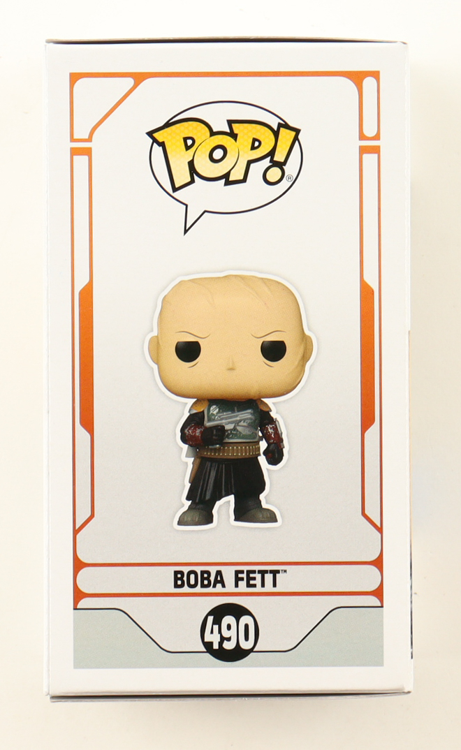 Temuera Morrison Signed "Star Wars" #490 Boba Fett Bobble-Head Funko Pop! Vinyl Figure (Beckett) at PristineAuction.com Temuera Morrison Signed "Star Wars" #490 Boba Fett Bobble-Head Funko Pop! Vinyl Figure (Beckett) at PristineAuction.com