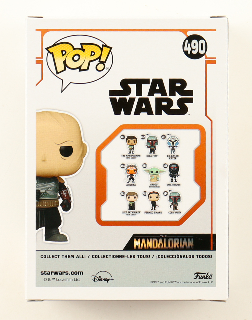 Temuera Morrison Signed "Star Wars" #490 Boba Fett Bobble-Head Funko Pop! Vinyl Figure (Beckett) at PristineAuction.com Temuera Morrison Signed "Star Wars" #490 Boba Fett Bobble-Head Funko Pop! Vinyl Figure (Beckett) at PristineAuction.com