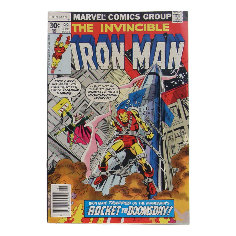 1977 "Iron Man" Issue #99 Marvel Comic Book at PristineAuction.com