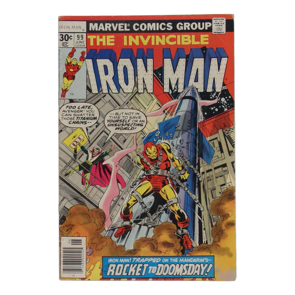1977 "Iron Man" Issue #99 Marvel Comic Book at PristineAuction.com