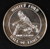 Whitey Ford Hall Of Fame 1oz Silver Commemorative Coin at PristineAuction.com