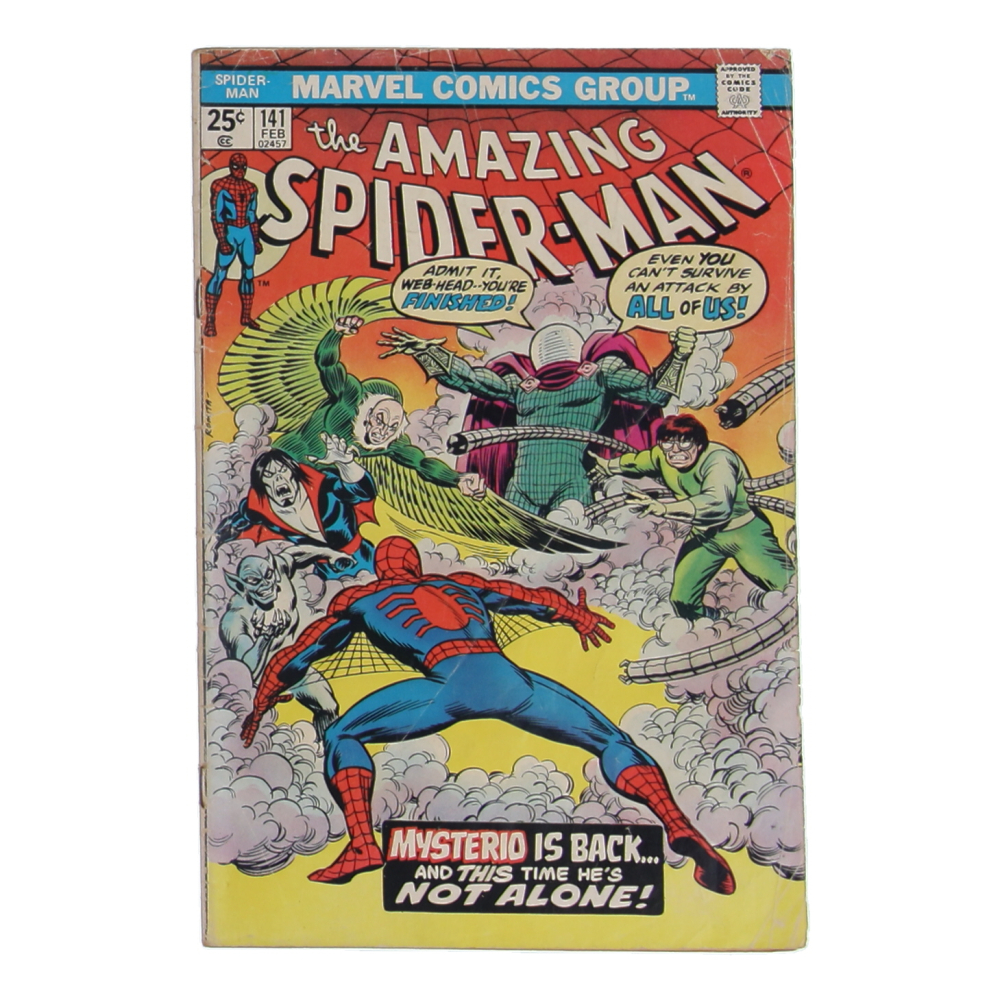 1975 "The Amazing Spider-Man" Issue #141 Marvel Comic Book at PristineAuction.com