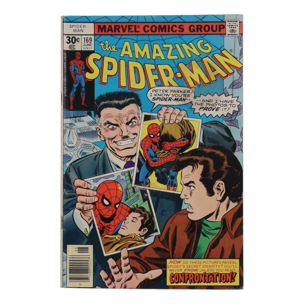 1977 "The Amazing Spider-Man" Issue #169 Marvel Comic Book at PristineAuction.com