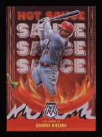 Shohei Ohtani 2022 Panini Mosaic Hot Sauce #6 at PristineAuction.com