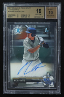Nick Pratto 2017 Bowman Chrome Draft Autographs #CDANP RC (BGS 10 | Auto Grade 10) at PristineAuction.com