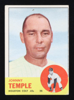 Johnny Temple 1963 Topps #576 at PristineAuction.com