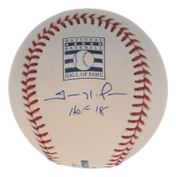 Trevor Hoffman Signed OML Hall of Fame Logo Baseball Inscribed "HOF 18" (JSA) at PristineAuction.com