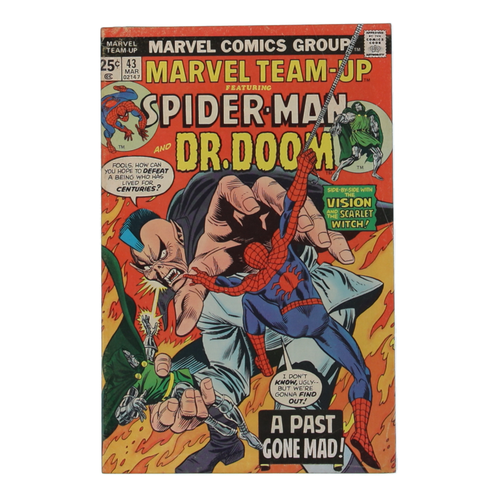 1976 "Marvel Team-Up" Issue #43 Marvel Comic Book at PristineAuction.com