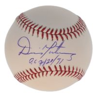 Dennis Martinez Signed OML Baseball Inscribed "PG 7/28/91" (PSA) at PristineAuction.com