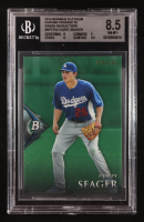 Corey Seager 2014 Bowman Platinum Chrome Prospects Green Refractors #BPCP22 #318/399 RC (Beckett 8.5) at PristineAuction.com