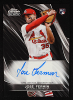 Jose Fermin 2024 Topps Chrome Black Autographs #CBAJF RC at PristineAuction.com