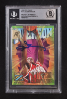 Allen Iverson Signed 1996-97 Z-Force #151 RC (BGS Authentic) at PristineAuction.com
