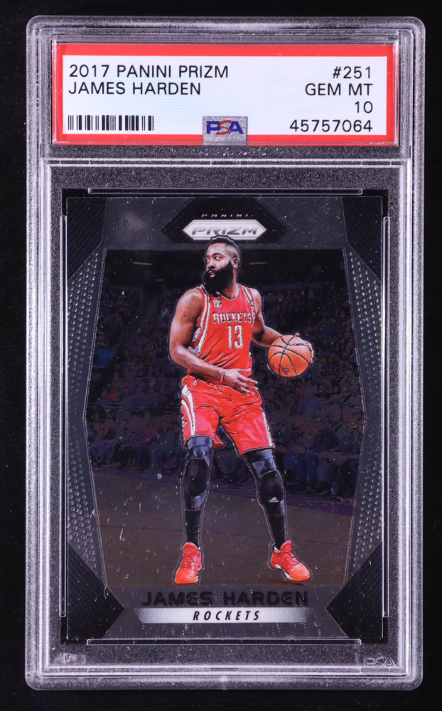 James Harden 2017-18 Panini Prizm #251 (PSA 10)