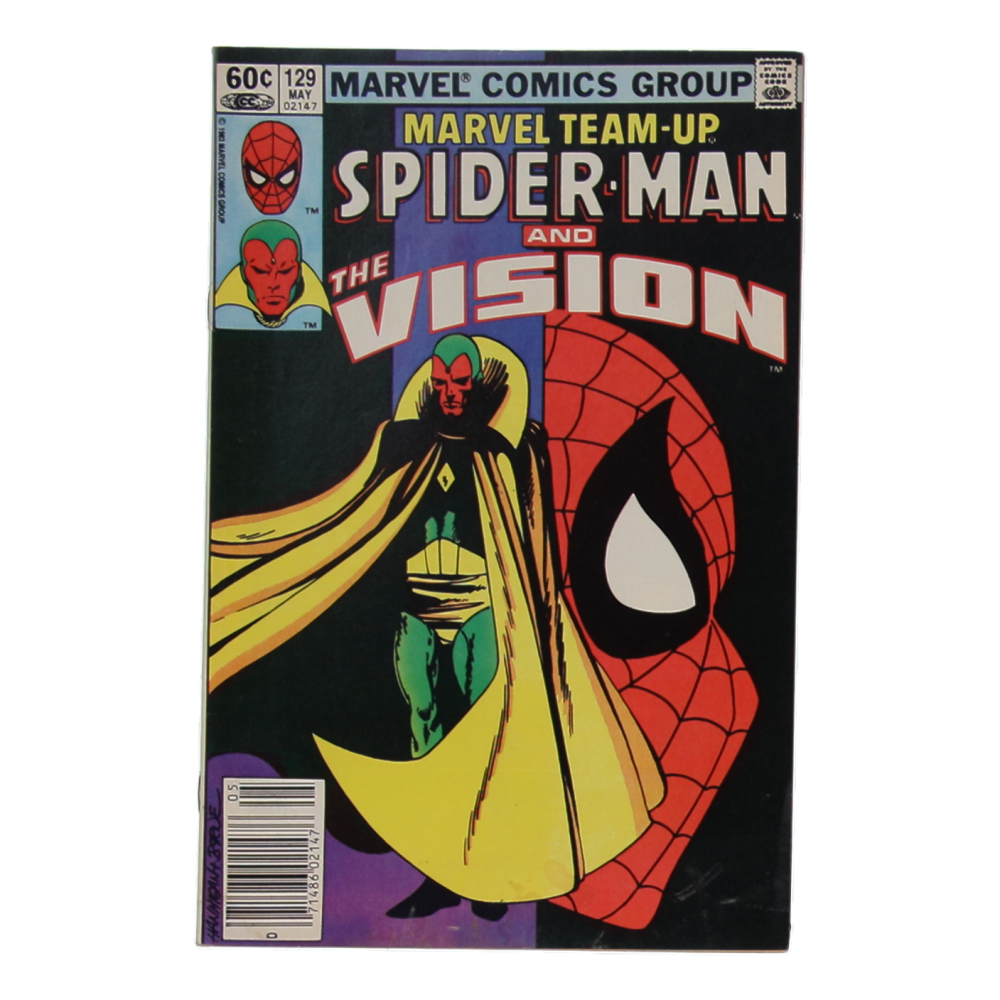 1983 "Marvel Team-Up" Issue #129 Marvel Comic Book at PristineAuction.com