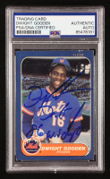 Dwight Gooden Signed 1986 Fleer #81 Inscribed "86 WS Champ" (PSA) at PristineAuction.com
