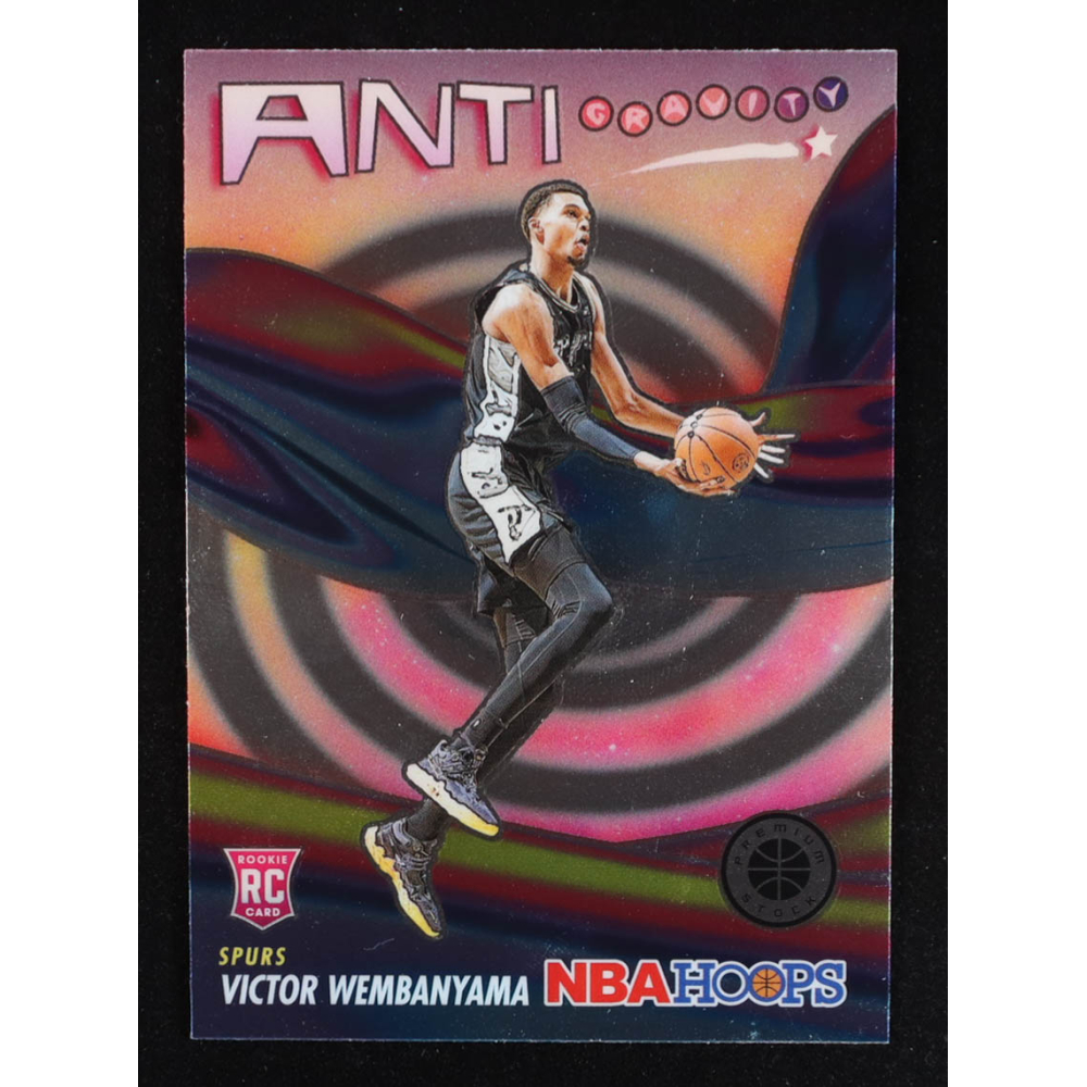 Victor Wembanyama 2023-24 Hoops Premium Stock Anti Gravity #5 RC at PristineAuction.com
