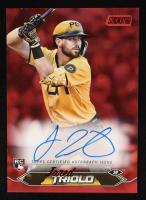 Jared Triolo 2024 Stadium Club Autographs Red Foil #SCBAJT #26/50 RC at PristineAuction.com