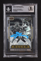 Allen Iverson Signed 1996-97 Bowman's Best #TB13 RET RC (BGS Authentic) at PristineAuction.com