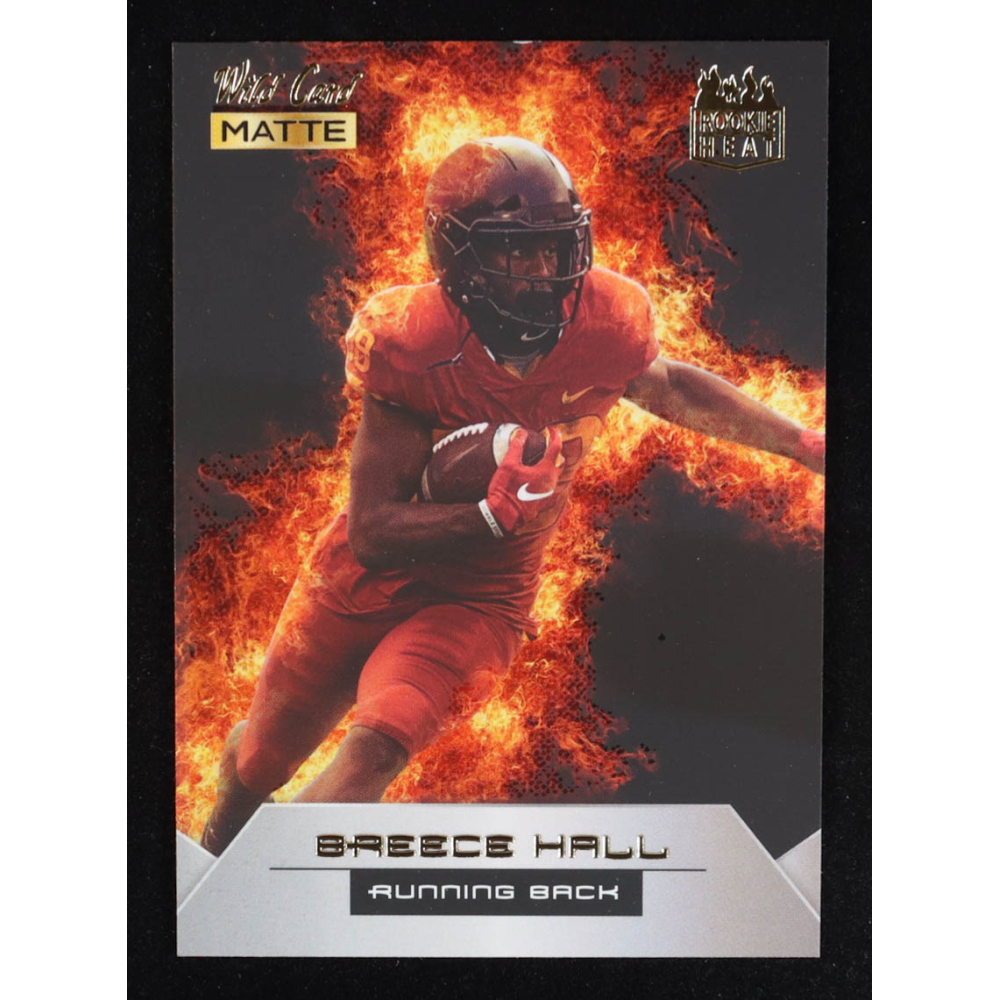 Breece Hall 2022 Wild Card Matte Draft Pick Football Hobby #RK-4 RC at PristineAuction.com
