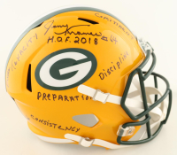 Jerry Kramer Signed Packers Full-Size Speed Helmet Inscribed with Multiple Inscriptions (Radtke) at PristineAuction.com