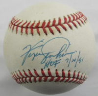 Fergie Jenkins Signed OAL Baseball Inscribed "HOF 7/27/91" (JSA) at PristineAuction.com