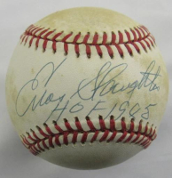 Enos Slaughter Signed ONL Baseball Inscribed "HOF 1985" (JSA) at PristineAuction.com