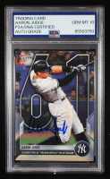 Aaron Judge Signed 2022 Topps Now #975 (PSA | Auto 10) at PristineAuction.com