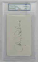 John Roseboro Signed Index Card (PSA) at PristineAuction.com