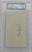 Stan Musial Signed Index Card (PSA) at PristineAuction.com
