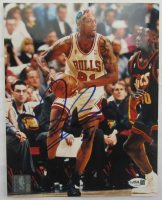 Dennis Rodman Signed Bulls 8x10 Photo (JSA) at PristineAuction.com
