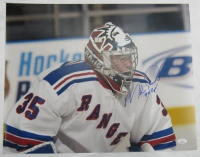 Mike Richter Signed Rangers 16x20 Photo Inscribed "94 Cup!" (JSA) at PristineAuction.com