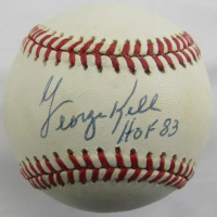 George Kell Signed OAL Baseball Inscribed "HOF 83" (JSA) at PristineAuction.com