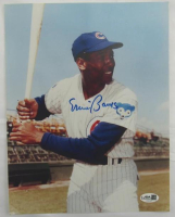 Ernie Banks Signed Cubs 9x12 Photo (JSA) at PristineAuction.com