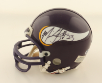 Michael Bennett Signed Vikings Mini Helmet (Beckett) at PristineAuction.com