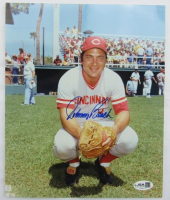 Johnny Bench Signed Reds 8x10 Photo (JSA) at PristineAuction.com