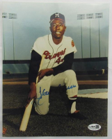 Hank Aaron Signed Braves 8x10 Photo (JSA) at PristineAuction.com
