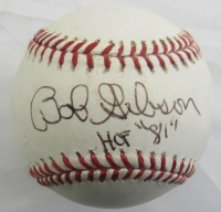 Bob Gibson Signed OML Baseball Inscribed "HOF 81" (JSA) at PristineAuction.com