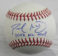 Paul Goldschmidt Signed OML Baseball Inscribed "2022 NL MVP" (JSA) at PristineAuction.com
