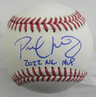 Paul Goldschmidt Signed OML Baseball Inscribed "2022 NL MVP" (JSA) at PristineAuction.com