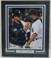 Joe Torre & Mariano Rivera Signed Yankees Custom Framed Photo Inscribed "HOF 19" (JSA) at PristineAuction.com