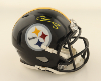 Chase Claypool Signed Steelers Speed Mini Helmet (Beckett) at PristineAuction.com
