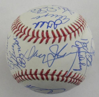1986 World Series Champion Mets Baseball Team-Signed By (27) with Keith Hernandez, Darryl Strawberry, Ray Knight, Dwight Gooden (JSA) at PristineAuction.com