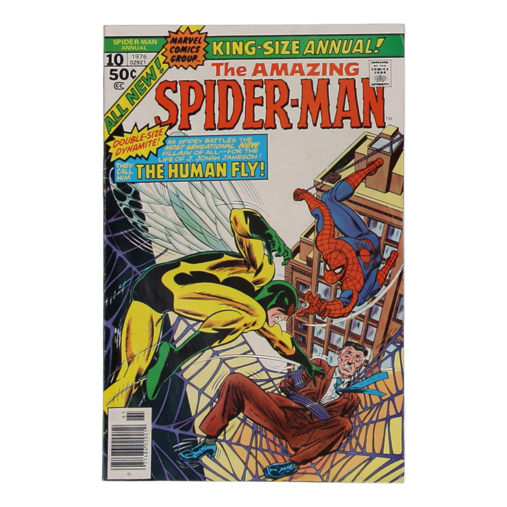1976 "The Amazing Spider-Man" Issue #10 Marvel Comic Book at PristineAuction.com